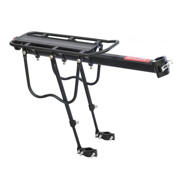 

bicycle bike rear seat rack aluminum alloy for cycling touring carrier disc brake mount fi-19ing