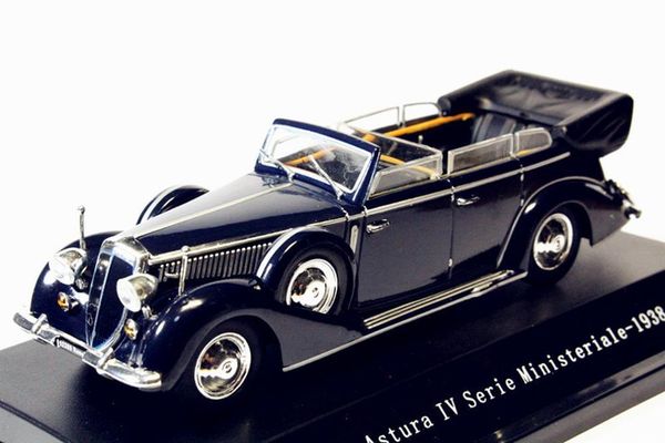 

1/43 starline лянча astura министров iv серии 1938 синий diecast модель t200110