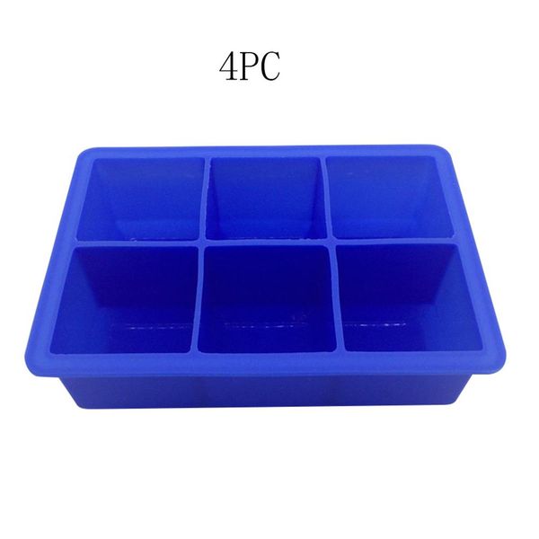 

4pc ice cube mold creative mold household grade silicone ice cubes and soap crafting molde de cocina