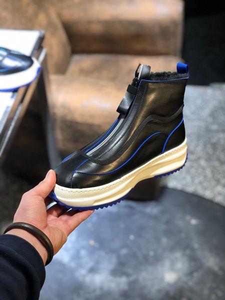 

2020 highend мужского повседневной обувь улица мода мужского дизайн змеиного таро платформа шнуровка плоские туфли мужской свадебный танец о, Black