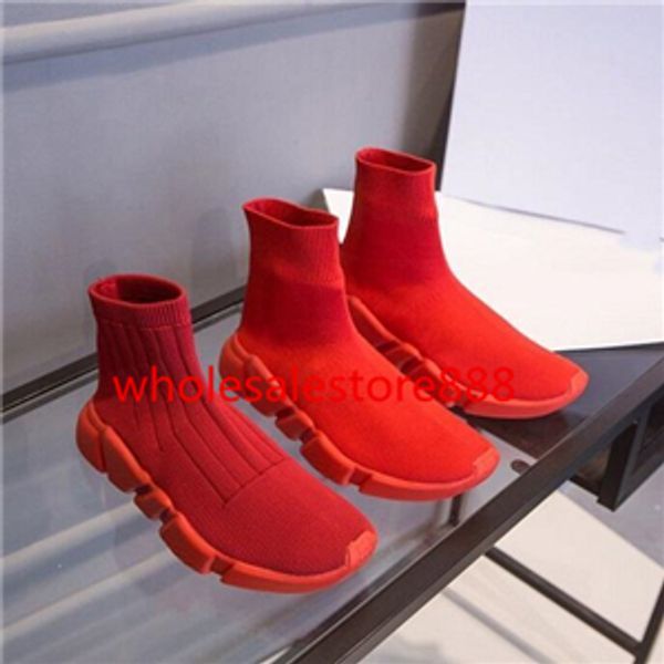 

hococal luxury sock shoes casual shoe speed trainer sneakers speed trainer sock race runners black shoes men and women, Black;red