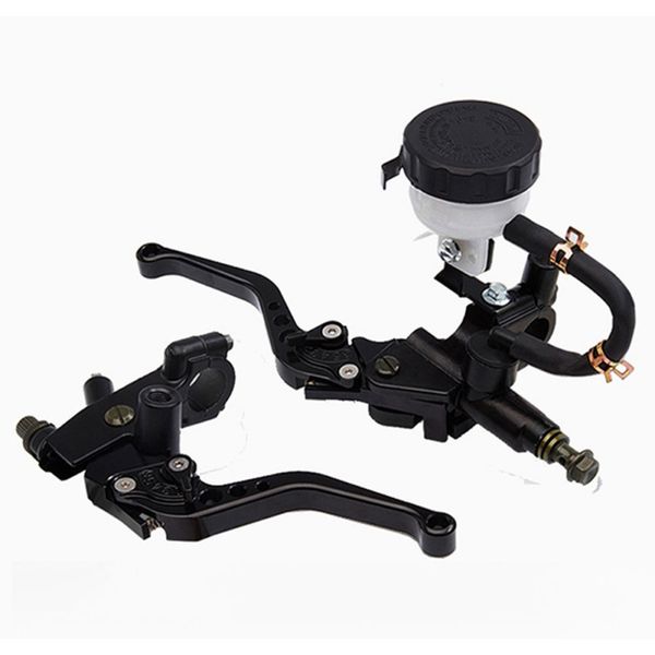 

new universal 7/8'' 22mm front brake clutch master cylinder reservoir levers car accessories