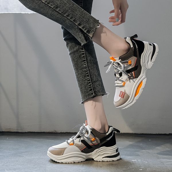 

cushioning retro women increasing tide shoes casual shoes comfortable fashionable breathable sneakers