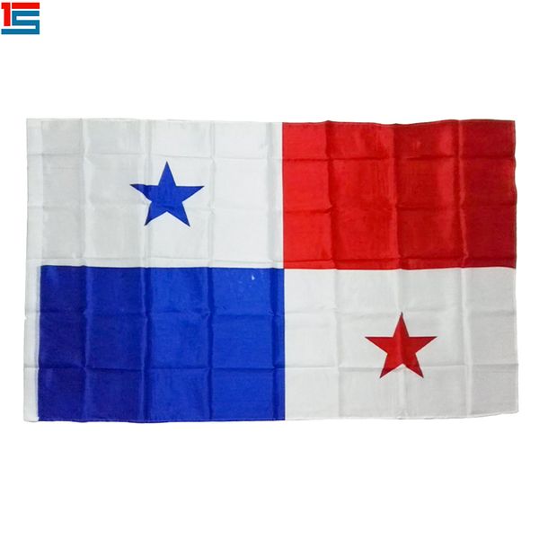 

digital printing panama flag 90 x 150 cm polyester national country flag banner with two grommets