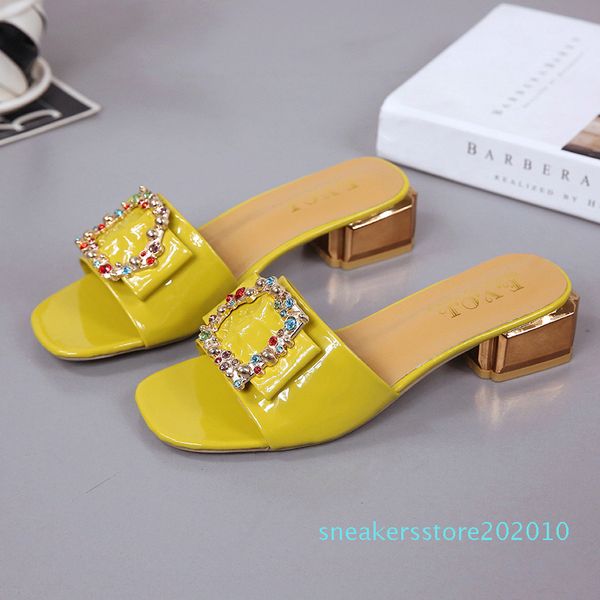 

brand colorful rivet ladies fashion mules women woman female slides peep toe slippers causal shoes low heels s10, Black