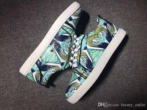 

mens red bottoms shoes for men brand luxury designer low fashion studded spikes flats casual bottom sneakers zapatillas des chaussures