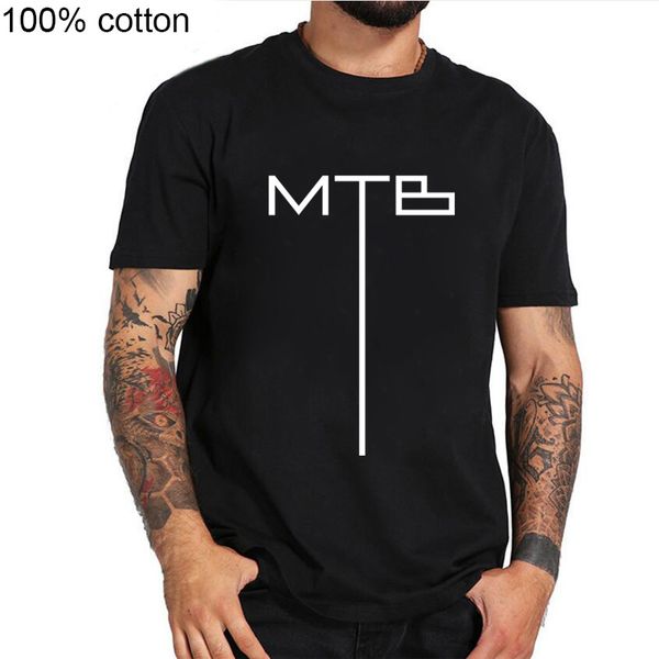 

mountain biking vintage mtb distressed design t shirts 100% cotton tees short sleeve men vintage round collar t-shirts, White;black