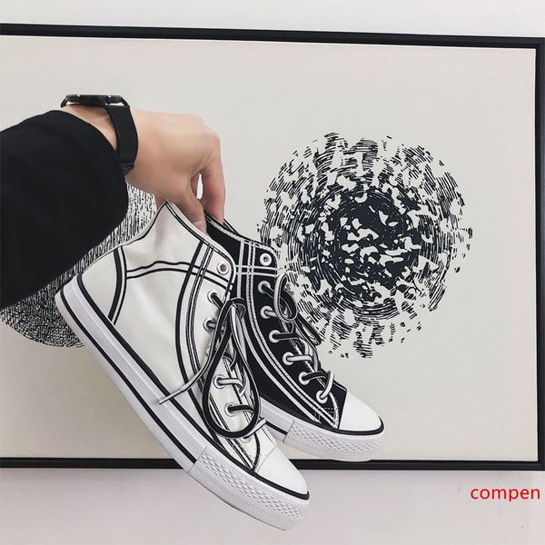 

wholesale men women casual shoes all black white sale boy high-non-slip fashion outdoor sports shoes sneakers size 39-44