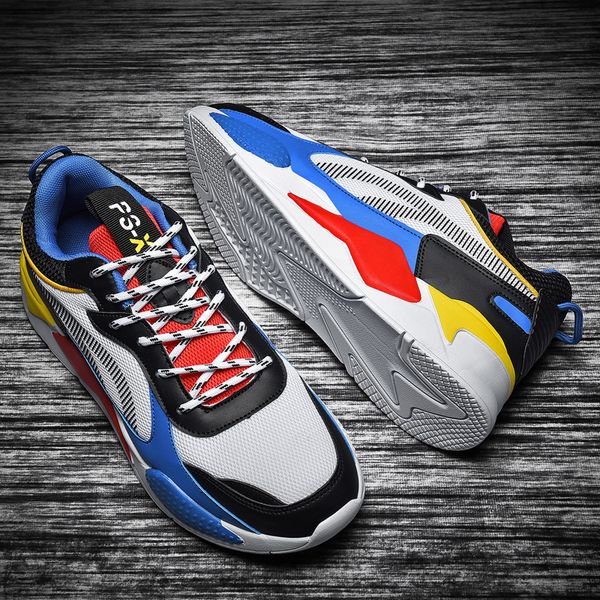 

sneakers men 2020 fashion casual shoes for men comfortable breathable tenis masculino zapatillas hombre big size 46 cx200622, Black