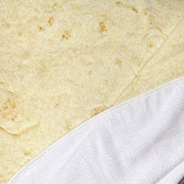 

flour tortilla throw blanket round wall tapestry cover beach picnic yoga towel mat 66cy