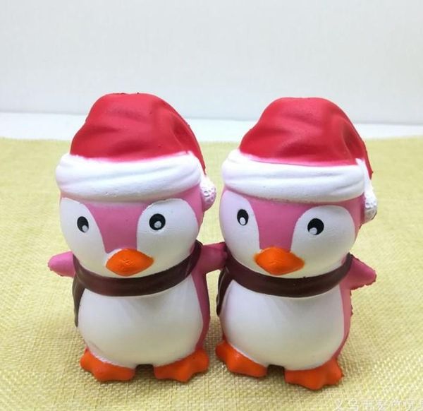

nicegift wholesale factory christmas penguin squishy penguin squishy simulation food for key ring phone chain toys gifts all kinds of style
