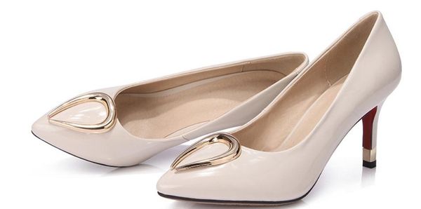 

2019 women's shoes in spring and autumn with new style high heel fine heel pointed end@2088, Black