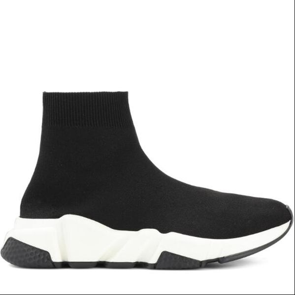 

2018 luxury paris sock shoes speed trainers black white casual shoes for men women oero women boots sneakers designer shoes 35-42