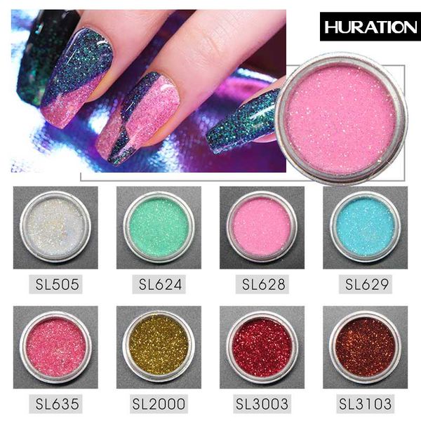 

huration порошок уф гель лак для ногтей блеск руб зеркало красочные маникюрные украшения грунтовка гель пигмент перманентные ногти искусство, Silver;gold