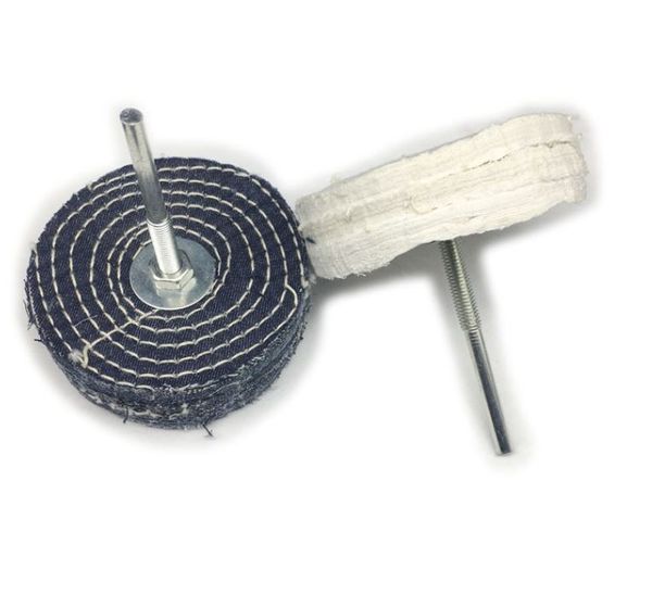 

1 piece t shape 6mm handle mirror polishing cotton polishing wheel for metal jewelry mirror tools