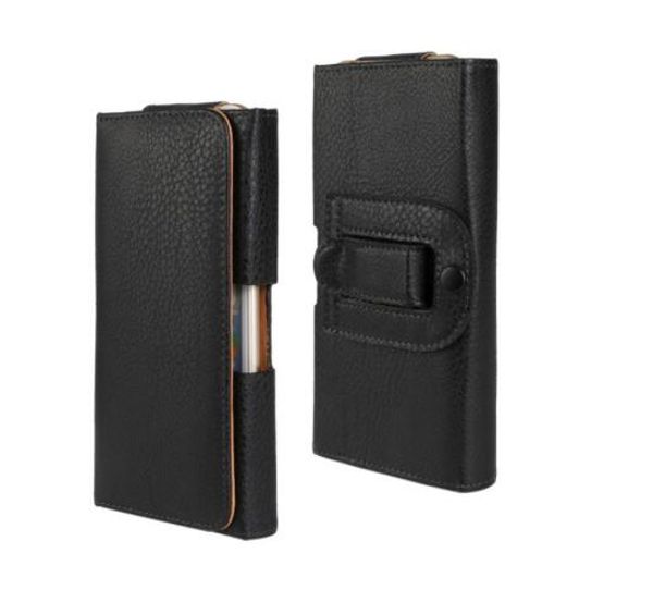 

3 5 quot to 6 3 quot univer al litchi clip belt wallet leather ca e hol ter leeve pouch for am ung galaxy 10 plu 10e iphone xr x x m
