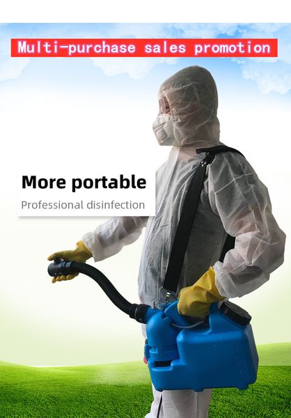 

us 110v 220v 6l electric cold fogger insecticide atomizer ultra low capacity disinfection sprayer mosquito killer ulv cold fogger machine