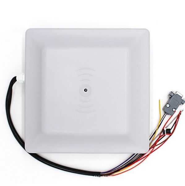 

usb uart/rs232 uhf rfid 6m mid-range integrated 7dbi antenna rfid reader uhf 860-960mhz rfid card reader for parking system stock
