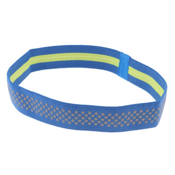 

унисекс светоотражающие полосы спорт волос пот группа non-slip повязка для рабочей открытый бег йога баскетбол фитнес, Black;blue