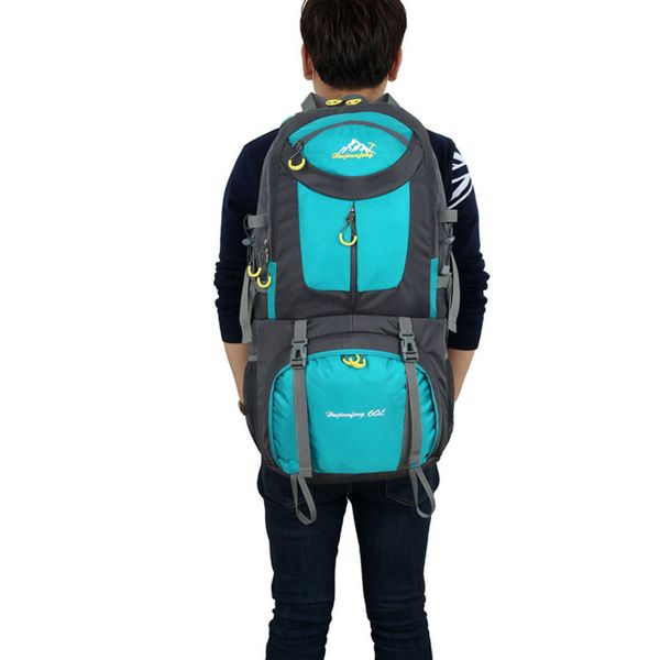 

2018 new large capacity outdoor backpack travel multi-purpose climbing hiking rucksacks wml99