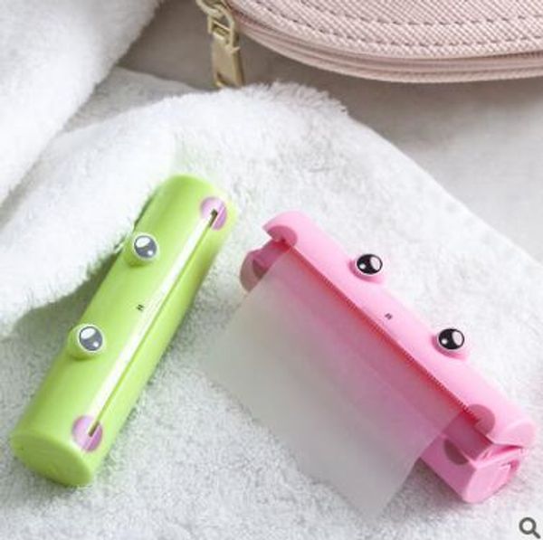 

60set/lot multi frog one-time portable outdoor hand-washing soap paper disinfecting dipe household protective home & garden ha011