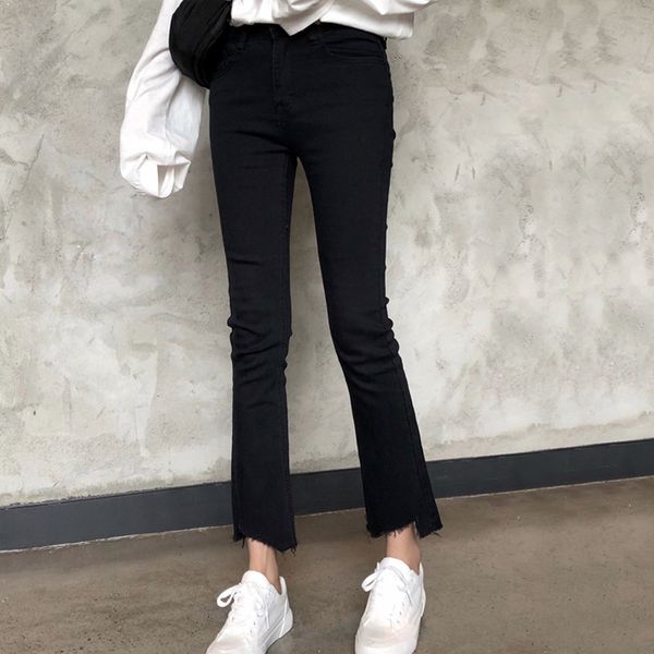 

jeans woman 2019 new spring summer fashion boyfriend washed denim pencil pants jean femme plus size 4xl, Blue