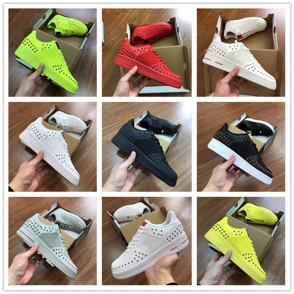 

2019 forced 1'07 stars comfort breathable net gauze running shoes for black white green mens sneakers sports trainers eur 40-47