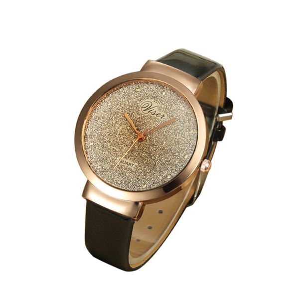 

fashion women watch sands dial smooth case minimalism series leather strap casual watch quartz wristwatch zegarki damskie montre, Slivery;brown