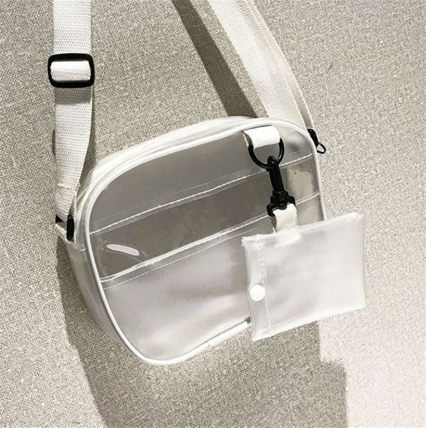 

new jelly transparent small square bag simple mini crossbody bag fashion ph-cfy20061946