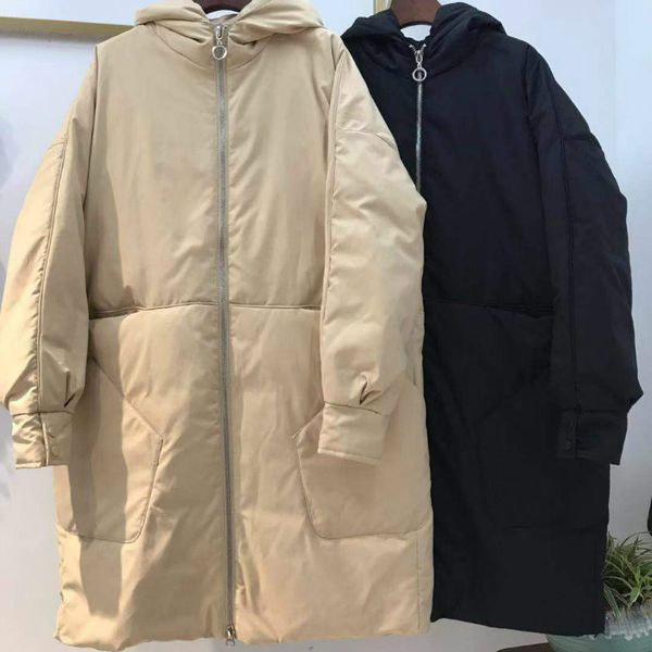 

down coats long version, Black