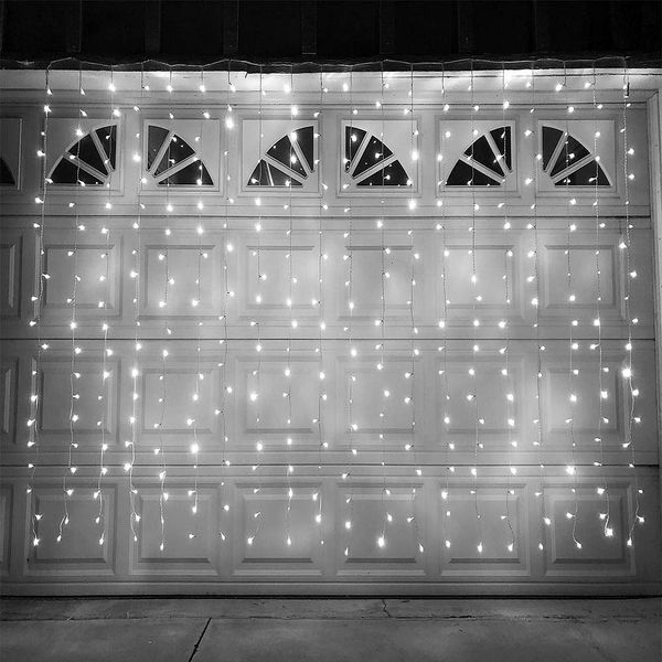 

Свет занавеса 3Mx2M 4Mx2M 6Mx2M 8Mx2M 10Mx2M Светодиодные гирлянды Рождество Рождественские с