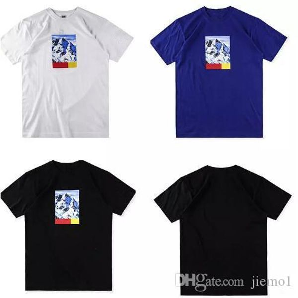 

мужская футболка snow mountain tee box logo мужские футболки печати топы футболки втулки краткости лета рыхлой скейтборд моды tshirt, White;black