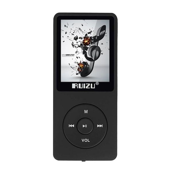 

original ruizu x02 sporting mp3 player speaker music 4g 1.8 inch screen can play 100 hours fm/e-book/clock/data/recorder