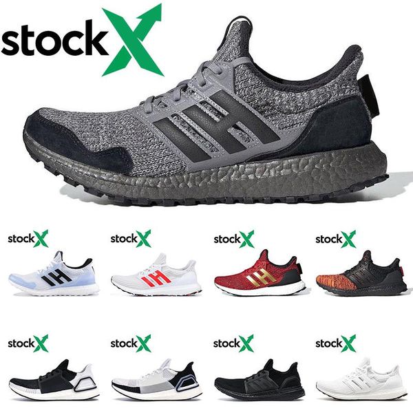 

2020 ultra boost running shoes 3.0 4.0 men women stripe balck white oreo designer sneakers ultraboost sport shoes trainers size 36-45