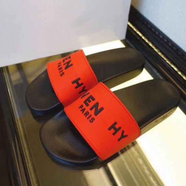 

тапочки сандалии слайды лучшее качество сандалии дизайнерская обувь тапочки huaraches шлепанцы лоферы для мужчин и женщин размер: 35-45 с ко, Black