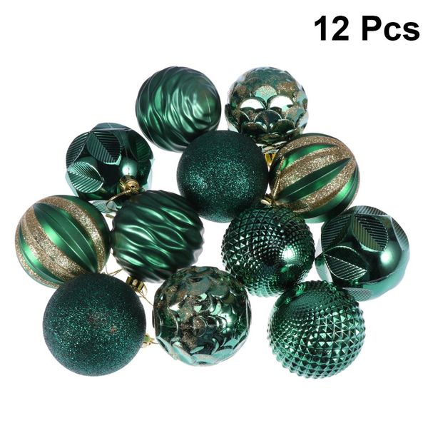 

12pcs 6cm christmas ball ornament christmas tree decoration hanging display ornament for home party