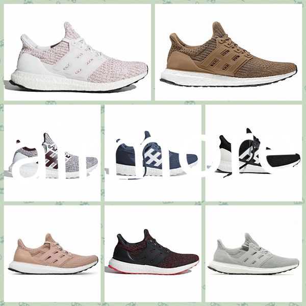 

aua04a 2019 ultra bosts running shoes 3.0 4.0 men women stripe balck white oreo designer sneakers ultrabosts sport shoes sneakers size36-45
