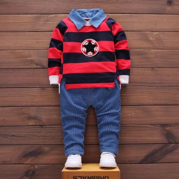 

весной детская одежда 2020 новый мальчиков весна одежда одежда ковбойской детская двухсекционный набор корейской версии костюм, White