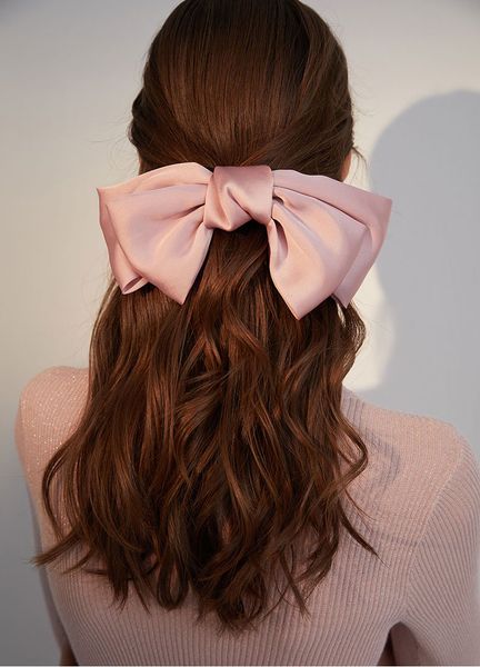 New Women Girls Bowknot Hairpin Barrette Hair Clip Bow Hair