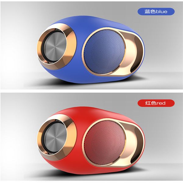 

x6 нового беспроводной bluetooth динамик мини-сильного бас стерео рука поддержки звонок бесплатного fm function2019 верхних селиги