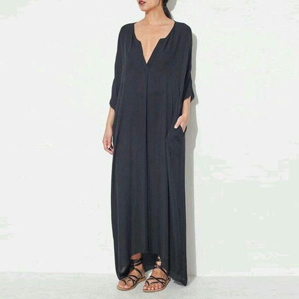 

осеннее платье sexy v lead краткий досуг в рукав длина юбки, White;black