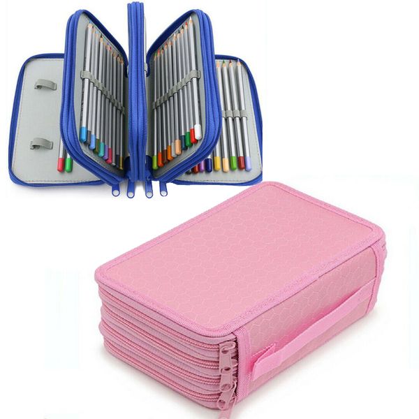 

largest supplier large capacity 4 layers 72 pencil case bag organizer storage pen case holder us