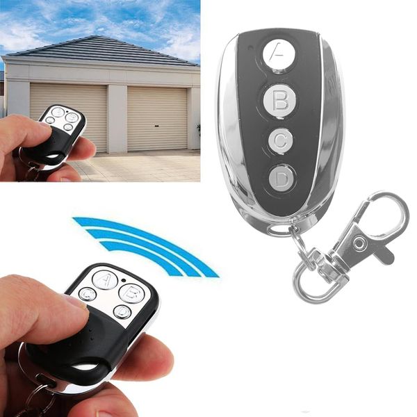 Duplicatore di telecomando universale Copia codice Trasmettitore chiave di clonazione a 4 canali per controller wireless per apriporta elettrico per garage domestico