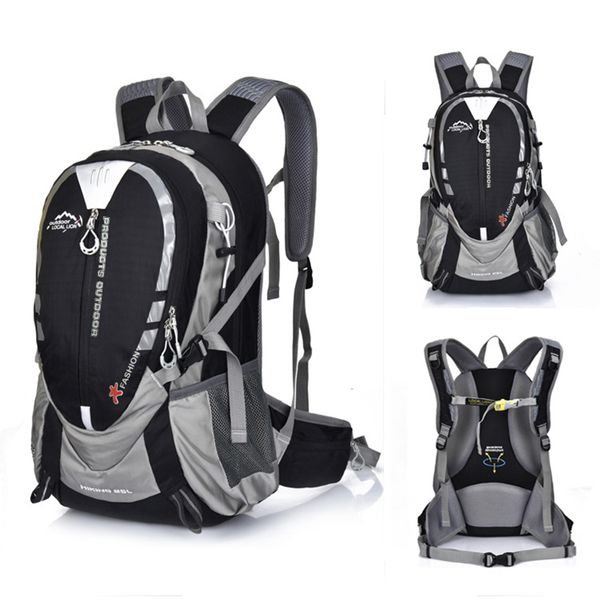 

25l reflective hiking backpacks waterproof rucksack backpack men mountain camping cycling bakpack travel outdoor bag
