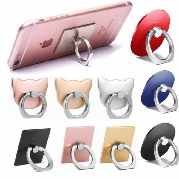 

factory universal 360 rotation mobile phone ring buckles grip stand , cell phone finger metal ring holder for mobile phone stand