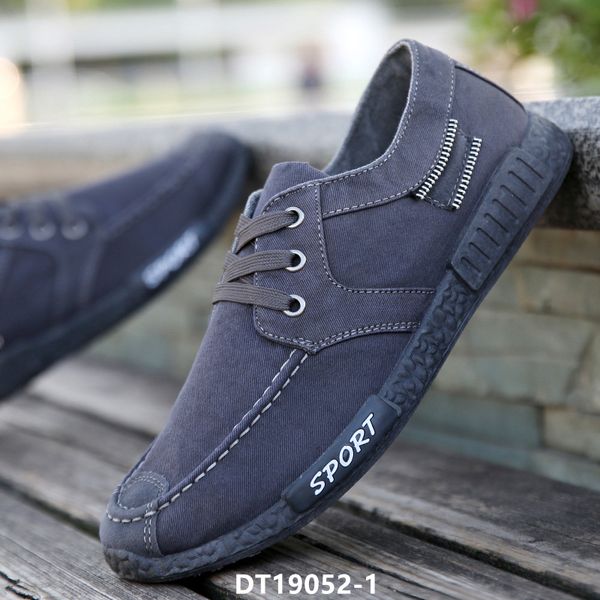 

2020 new men shoes flats fashion casual ladies shoes men male sneakers dt19052, Black