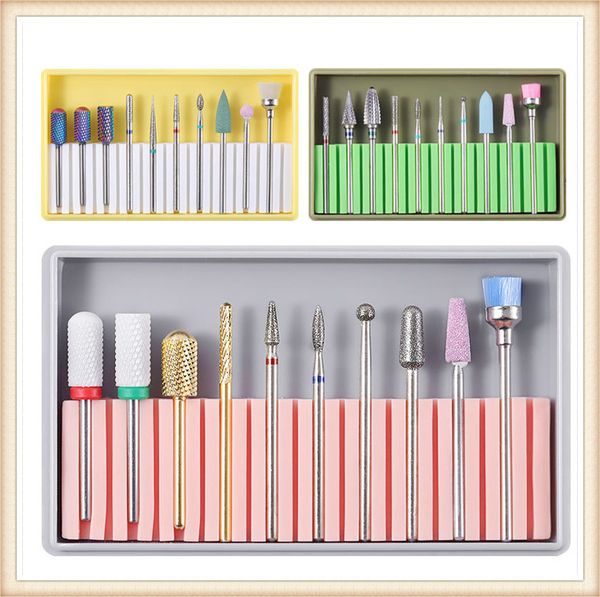 

the factory specially supplies the new type polisher manicure tool alloy tungsten steel ceramic manicure head set polishing tool