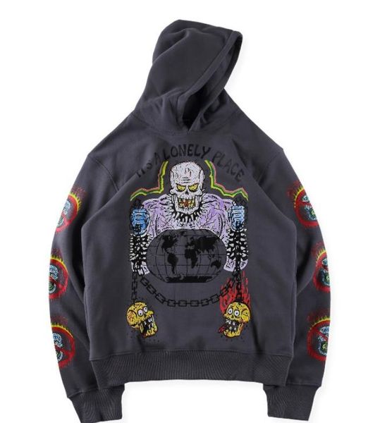 

Kanye Season 6 Hoodies Mens XXXTENTACION Lonely Place Hoodie Long Sleeved Hooded Pullovers Sweatshirts