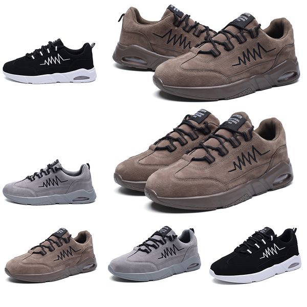 

brand women summernon cushions fashion men designer shoes black white brown leather plaform casual shoes sport sneakers homemade brand made