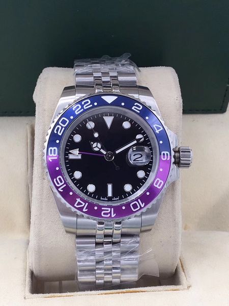 

2019 new luxury men 039 watch real 2813 automatic mechanical men 039 watch apphire five bead folding buckle men 039 2 tyle orang